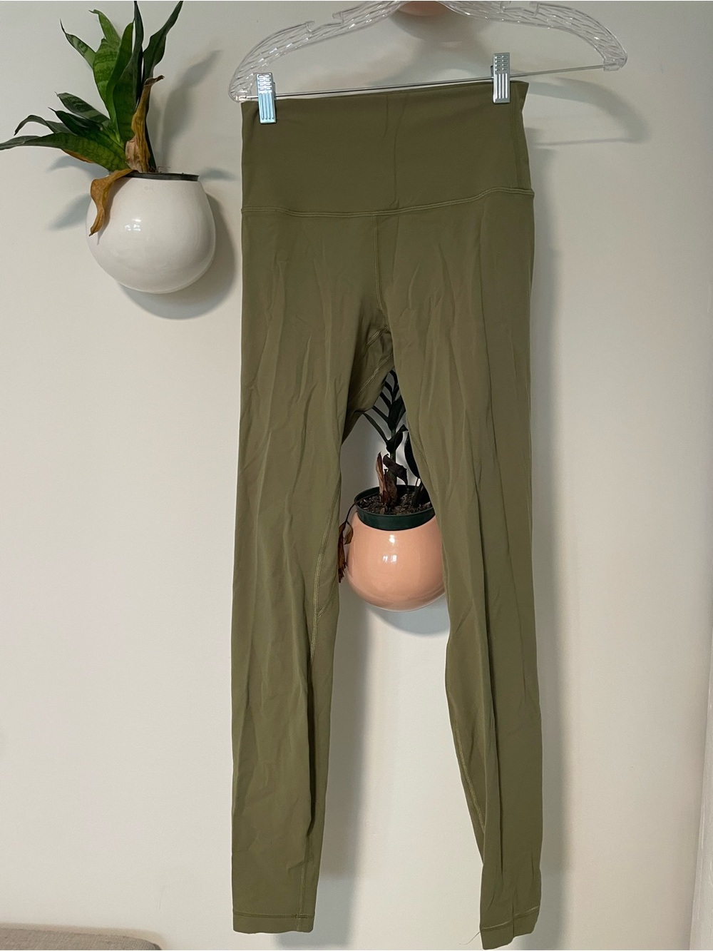 lululemon athletica Olive Green High-Rise Leggings